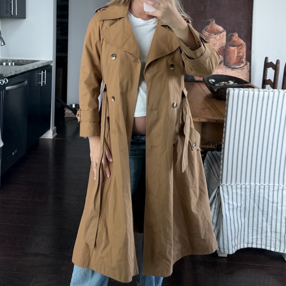 Vintage‎ Classic Tan Trench Coat